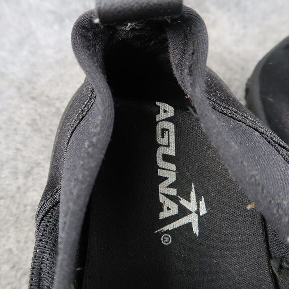 Laguna Water Shoes Mens 12 Slip On Flat Black Sport Casual Hard Sole Surf Beach - Picture 13 of 13